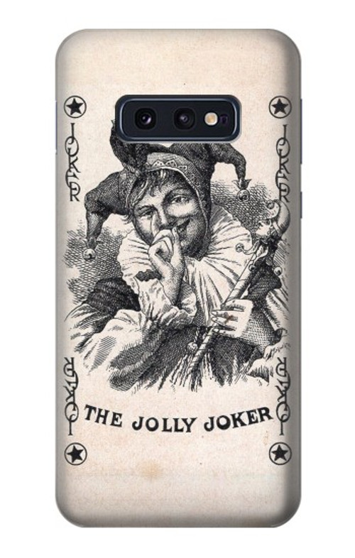 W3818 Vintage Playing Card Case Cover Custodia e Flip Case per Samsung Galaxy S10e