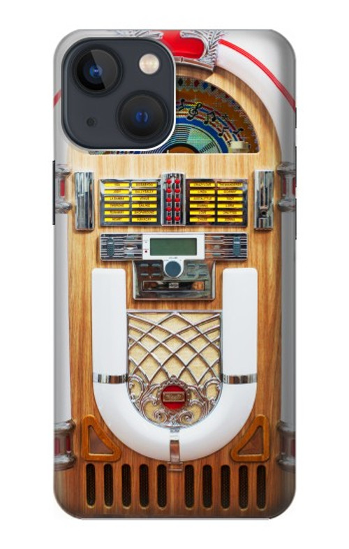 W2853 Jukebox Music Playing Device Case Cover Custodia e Flip Case per iPhone 13 mini