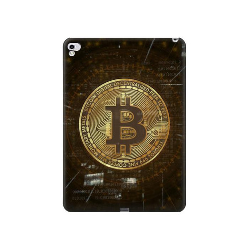 W3798 Cryptocurrency Bitcoin Tablet Case Cover Custodia per iPad Pro 12.9 (2015,2017)