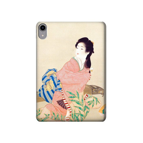 W0889 Japan Art Kimono Tablet Case Cover Custodia per iPad mini 6 7, iPad mini (2021,2024)