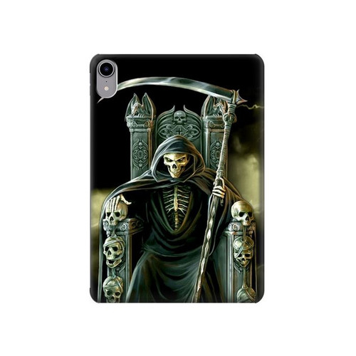 W1024 Grim Reaper Skeleton King Tablet Case Cover Custodia per iPad mini 6 7, iPad mini (2021,2024)