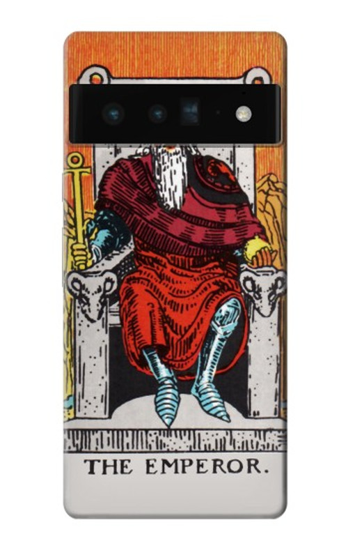 W2808 Tarot Card The Emperor Case Cover Custodia e Flip Case per Google Pixel 6 Pro W2808 Tarot Card The Emperor Case Cover Custodia e Flip Case per Google Pixel 6 Pro