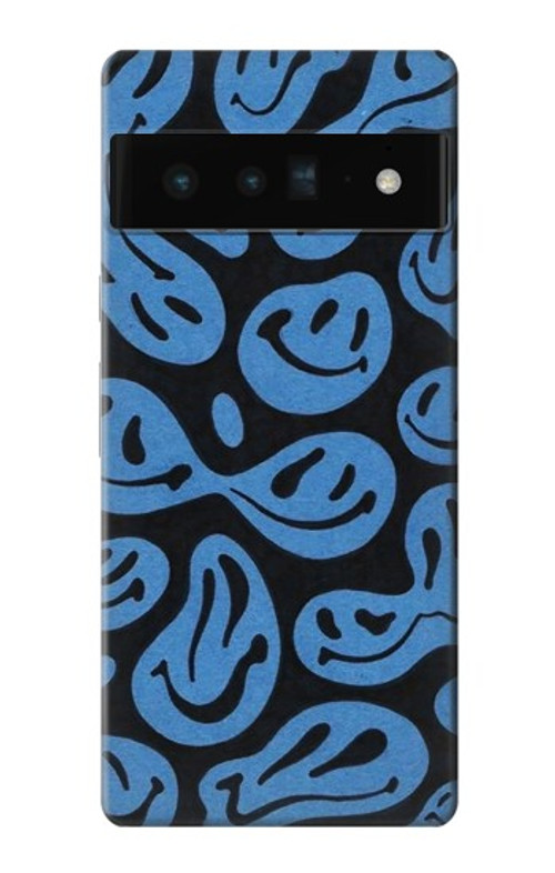 W3679 Cute Ghost Pattern Case Cover Custodia e Flip Case per Google Pixel 6 Pro