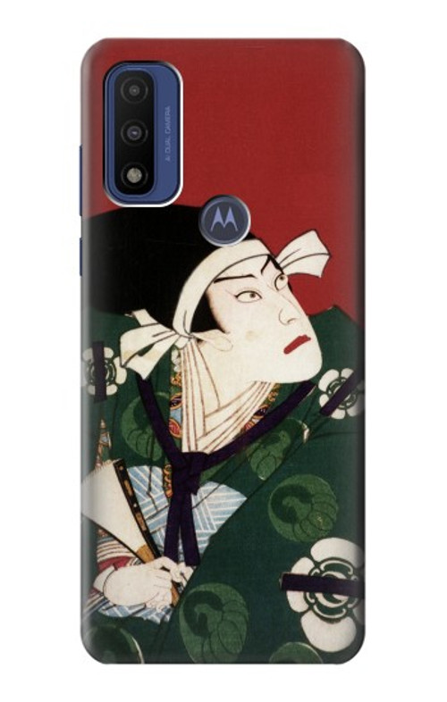 W2498 Japan Art Toyohara Kunichika Case Cover Custodia e Flip Case per Motorola G Pure