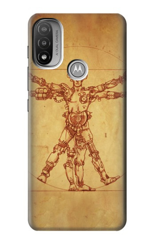 W1682 Steampunk Frankenstein Case Cover Custodia e Flip Case per Motorola Moto E20,E30,E40