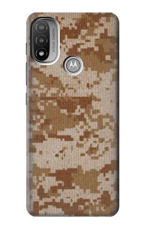 W2939 Desert Digital Camo Camouflage Case Cover Custodia e Flip Case per Motorola Moto E20,E30,E40