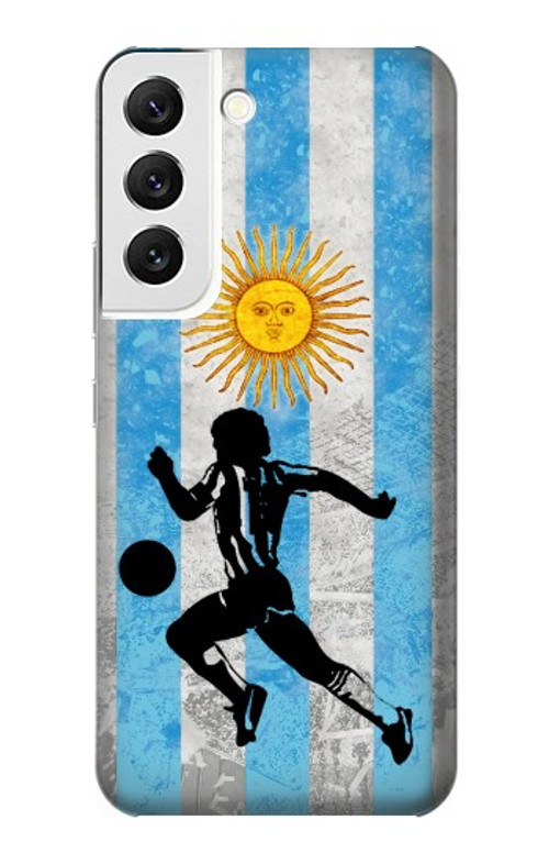 W2977 Argentina Football Soccer Case Cover Custodia e Flip Case per Samsung Galaxy S22