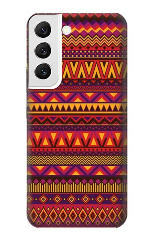 W3404 Aztecs Pattern Case Cover Custodia e Flip Case per Samsung Galaxy S22