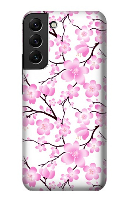 W1972 Sakura Cherry Blossoms Case Cover Custodia e Flip Case per Samsung Galaxy S22 Plus
