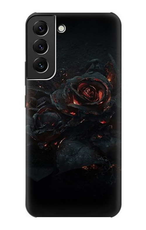 W3672 Burned Rose Case Cover Custodia e Flip Case per Samsung Galaxy S22 Plus