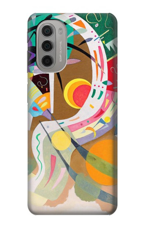 W3346 Vasily Kandinsky Guggenheim Case Cover Custodia e Flip Case per Motorola Moto G51 5G