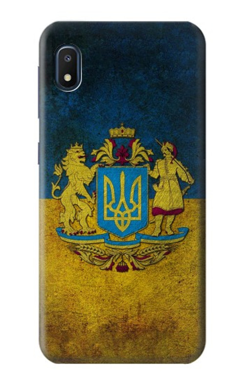 W3858 Ukraine Vintage Flag Case Cover Custodia e Flip Case per Samsung Galaxy A10e
