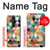 W3049 Triangles Vibrant Colors Case Cover Custodia e Flip Case per Sony Xperia Pro-I