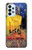 W0929 Van Gogh Cafe Terrace Case Cover Custodia e Flip Case per Samsung Galaxy A23
