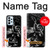 W3197 Music Cassette Note Case Cover Custodia e Flip Case per Samsung Galaxy A23