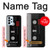 W3516 Vintage Cassette Tape Case Cover Custodia e Flip Case per Samsung Galaxy A23