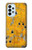 W3528 Bullet Rusting Yellow Metal Case Cover Custodia e Flip Case per Samsung Galaxy A23
