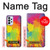 W3675 Color Splash Case Cover Custodia e Flip Case per Samsung Galaxy A23