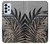 W3692 Gray Black Palm Leaves Case Cover Custodia e Flip Case per Samsung Galaxy A23