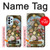 W3749 Vase of Flowers Case Cover Custodia e Flip Case per Samsung Galaxy A23