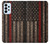 W3804 Fire Fighter Metal Red Line Flag Graphic Case Cover Custodia e Flip Case per Samsung Galaxy A23