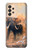 W1292 Dusty Elephant Egrets Case Cover Custodia e Flip Case per Samsung Galaxy A33 5G