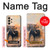 W1292 Dusty Elephant Egrets Case Cover Custodia e Flip Case per Samsung Galaxy A33 5G