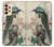 W2086 Peacock Painting Case Cover Custodia e Flip Case per Samsung Galaxy A33 5G