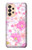 W3036 Pink Sweet Flower Flora Case Cover Custodia e Flip Case per Samsung Galaxy A33 5G