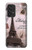W2211 Paris Postcard Eiffel Tower Case Cover Custodia e Flip Case per Samsung Galaxy A53 5G