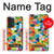 W3391 Abstract Art Mosaic Tiles Graphic Case Cover Custodia e Flip Case per Samsung Galaxy A53 5G