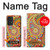W3402 Floral Paisley Pattern Seamless Case Cover Custodia e Flip Case per Samsung Galaxy A53 5G