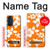W2245 Hawaiian Hibiscus Orange Pattern Case Cover Custodia e Flip Case per Motorola Edge 30 Pro