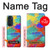 W2942 Brush Stroke Painting Case Cover Custodia e Flip Case per Motorola Edge 30 Pro