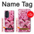 W2943 Pink Rose Case Cover Custodia e Flip Case per Motorola Edge 30 Pro