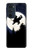 W3323 Flying Elephant Full Moon Night Case Cover Custodia e Flip Case per Motorola Edge 30 Pro