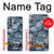 W2346 Navy Camo Camouflage Graphic Case Cover Custodia e Flip Case per Motorola Moto G Stylus 5G (2022)