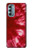 W2480 Tie Dye Red Case Cover Custodia e Flip Case per Motorola Moto G Stylus 5G (2022)