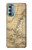 W2506 Exploration North America Map Case Cover Custodia e Flip Case per Motorola Moto G Stylus 5G (2022)