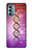 W2573 Dna Genetic Code Case Cover Custodia e Flip Case per Motorola Moto G Stylus 5G (2022)