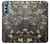 W2664 Black Blossoming Almond Tree Van Gogh Case Cover Custodia e Flip Case per Motorola Moto G Stylus 5G (2022)
