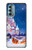 W3282 Santa Xmas Castle Case Cover Custodia e Flip Case per Motorola Moto G Stylus 5G (2022)