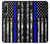 W3244 Thin Blue Line USA Case Cover Custodia e Flip Case per Sony Xperia 10 IV