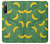 W3286 Banana Fruit Pattern Case Cover Custodia e Flip Case per Sony Xperia 10 IV