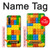 W3595 Brick Toy Case Cover Custodia e Flip Case per Sony Xperia 10 IV