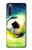 W3844 Glowing Football Soccer Ball Case Cover Custodia e Flip Case per Sony Xperia 10 IV