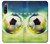 W3844 Glowing Football Soccer Ball Case Cover Custodia e Flip Case per Sony Xperia 10 IV