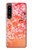 W2543 Japanese Kimono Style Flower Pattern Case Cover Custodia e Flip Case per Sony Xperia 1 IV