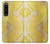 W2713 Yellow Snake Skin Graphic Printed Case Cover Custodia e Flip Case per Sony Xperia 1 IV W2713 Yellow Snake Skin Graphic Printed Case Cover Custodia e Flip Case per Sony Xperia 1 IV