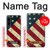 W3295 US National Flag Case Cover Custodia e Flip Case per Sony Xperia 1 IV
